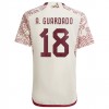 Mexiko A.GUARDADO 18 Matchtröjor Borta Fotbollströja VM 2022